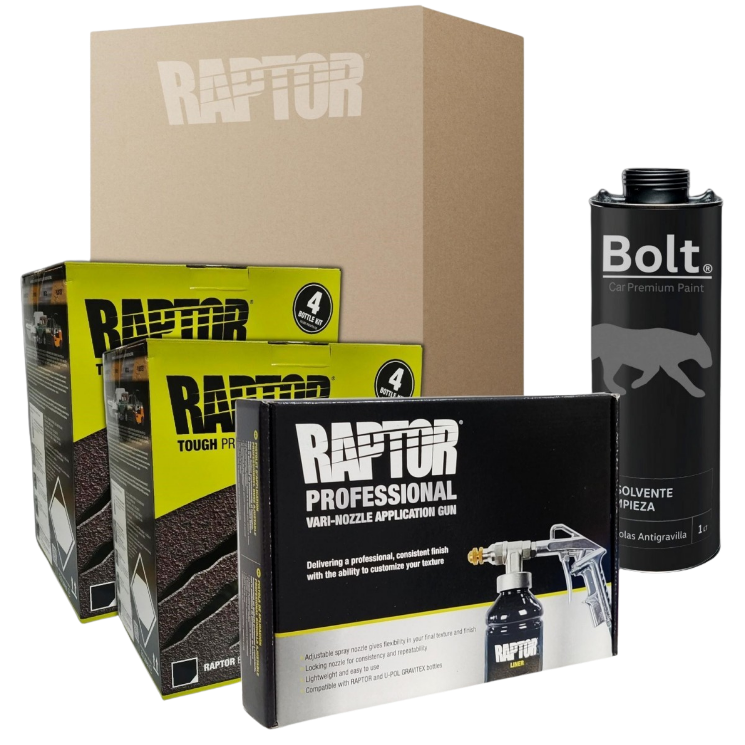 Packs de ahorro pintura raptor